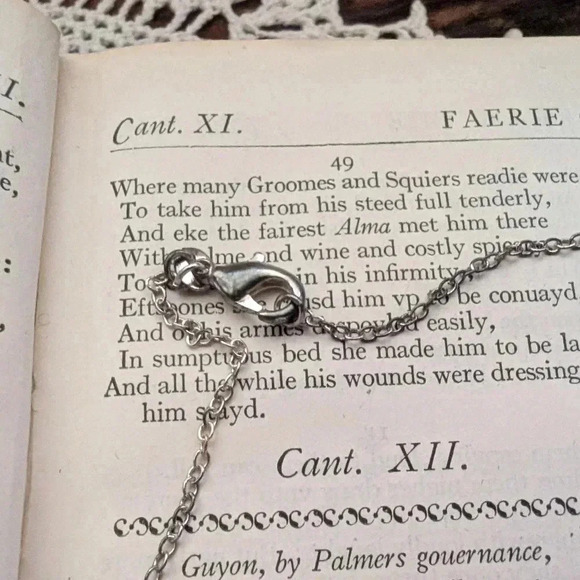 Vintage silver necklace - Picture 5 of 7